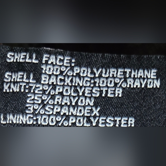 Guess Green Bomber Biker Vegan Leather Jacket, M (PTP=18") - Picture 15 of 15